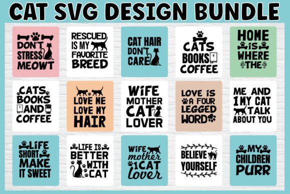 Cat SVG Bundle, Free Cat SVG Bundle