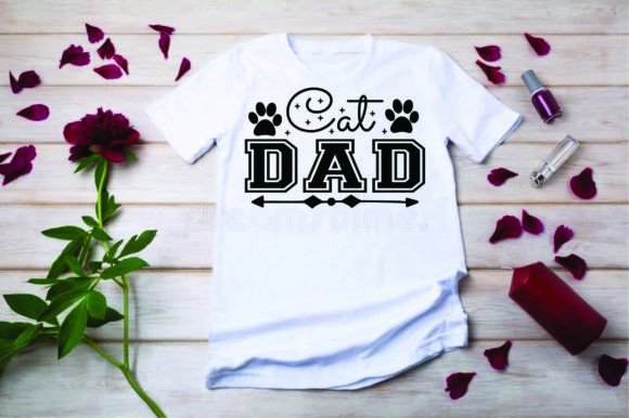 Cat Svg Design, Cat Dad