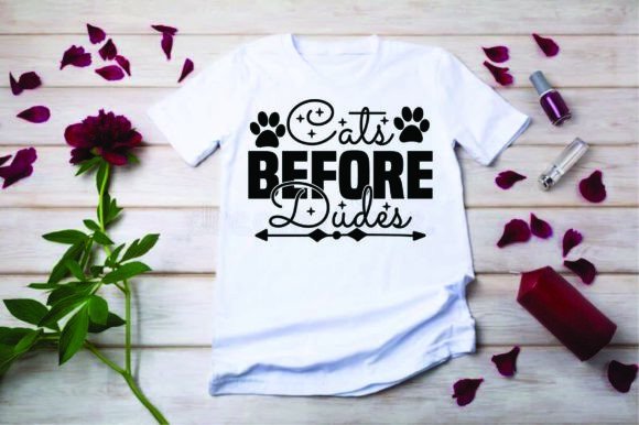 Cat SVG Design: Cats Before Dudes