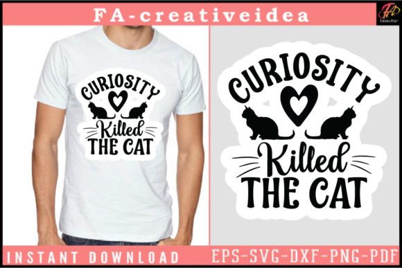 Curiosity Killed the Cat SVG Design