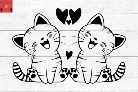 Cute Baby Cat Svg