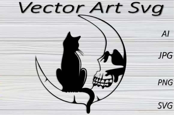 Cute Cat SVG PNG JPG AI Vector Cat Pet