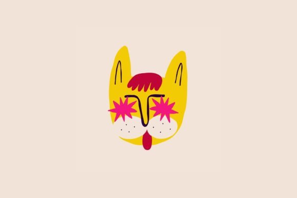 Funky Cat SVG Funny Cat SVG