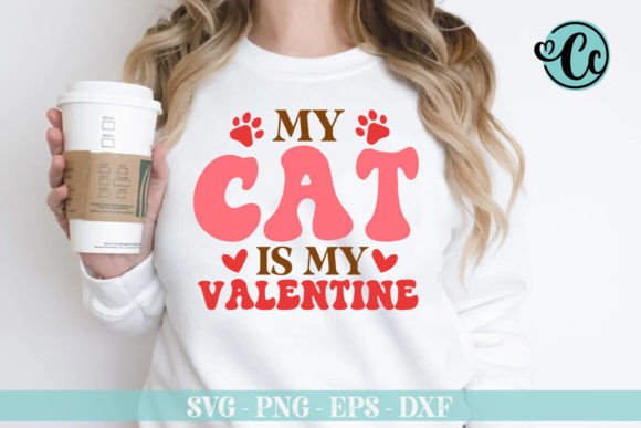 My Cat Is My Valentine, Cat SVG