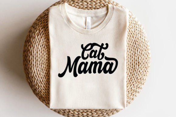 Retro Cat SVG Design, Cat Mama