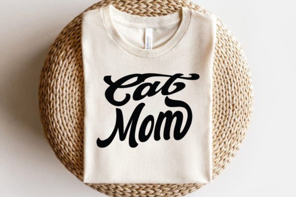 Retro Cat SVG Design, Cat Mom
