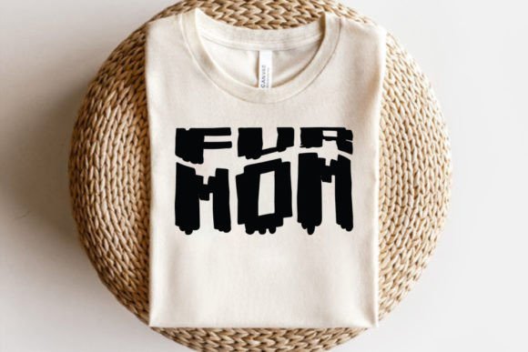 Retro Cat SVG Design, Fur Mom