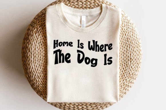 Retro Dog Cat SVG Design, Home I
