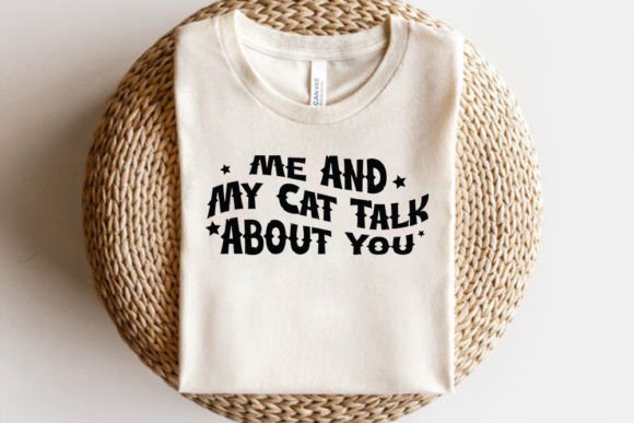 Retro Dog Cat SVG Design, Me and