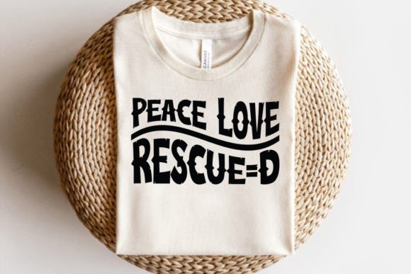 Retro Dog Cat SVG Design, Peace L